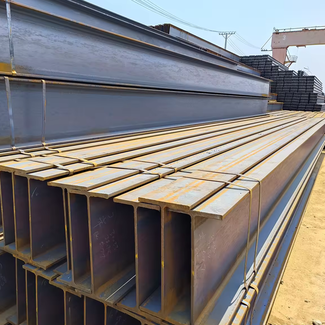 Hot Rolled Steel Wide Flange H-Beams for Building Construction JS G3192:1994 JIS G3136:2008